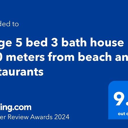 Large 5 Bed 3 Bath House 300 Meters From Beach And Restaurants نيوكويي المظهر الخارجي الصورة